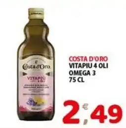 Mio Market Costa d'Oro Vitapiu 4 oli Omega 3 offerta