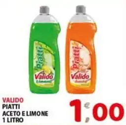 Mio Market Valido Piatti Aceto e Limone offerta