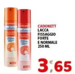 Mio Market Cadonett lacca fissaggio forte e normale offerta