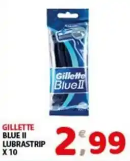 Mio Market Gillette Blue II Lubrastrrip offerta