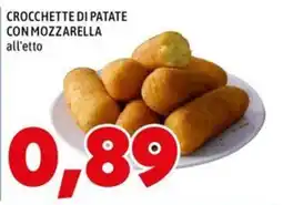 MEGA Crocchette di patate con mozzarella offerta
