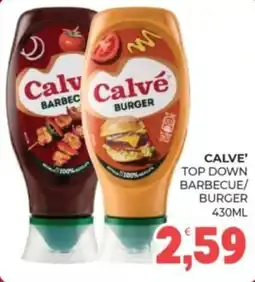 Eté Calvé Top Down Barbecue/Burger offerta
