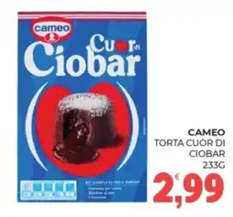 Eté Cameo torta cuor di ciobar offerta