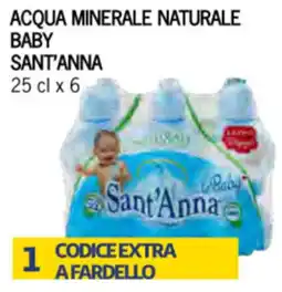 Eté Acqua minerale naturale baby Sant'Anna offerta