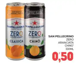 Eté San Pellegrino Zero Aranciata Chino' offerta