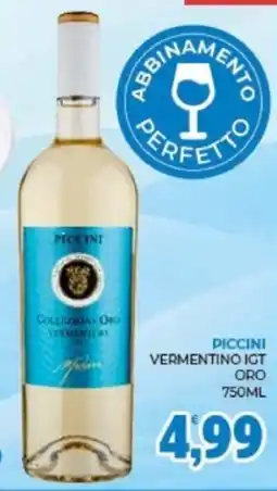 Eté Piccini Vermentino IGT ORO offerta