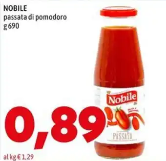 Nobile passata di pomodoro