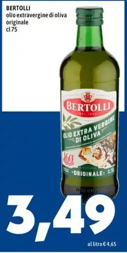 MEGA Bertolli olio extravergine di oliva originale offerta