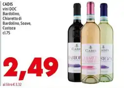 MEGA Cadis vini DOC offerta