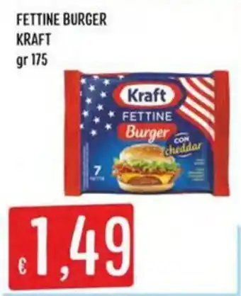 Kraft Fettine Burger