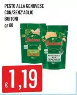 IperSisa Pesto alla genovese con/senz'aglio Buitoni offerta