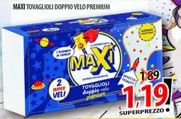 Il Genio Supermercato Maxi tovaglioli doppio velo premium offerta