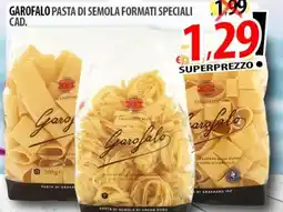 Il Genio Supermercato Garofalo pasta di semola formati speciali offerta