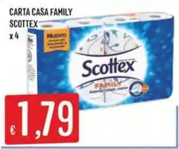 IperSisa Carta casa family Scottex offerta