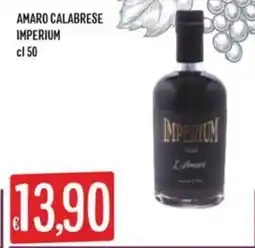 Sisa Amaro Calabrese Imperium offerta