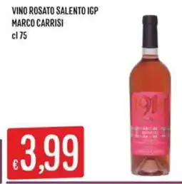 Sisa Vino rosato salento igp marco carrisi offerta