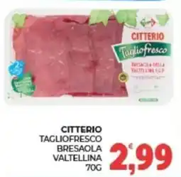 Eté Citterio Tagliofresco Bresaola Valtellina offerta