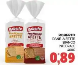 Eté Roberto pane a fette bianco integrale offerta