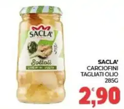 Eté Sacla' carciofini tagliati olio offerta