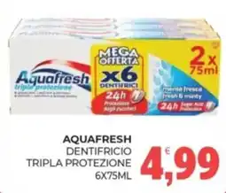 Eté Aquafresh dentifricio tripla protezione offerta