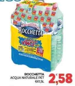 Eté Rocchetta acqua naturale pet offerta