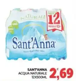 Eté Sant'Anna acqua naturale offerta