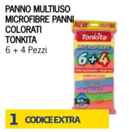 Eté Panno multiuso microfibra panni colorati Tonkita offerta
