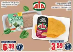 Elite Aia BonRoll con spinaci ricetta senza glutine offerta
