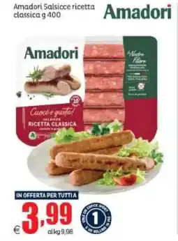 Elite Amadori Salsicce ricetta classica offerta
