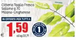Elite Citterio Taglio Fresco Salame offerta