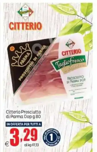 Elite Citterio Prosciutto di Parma Dop offerta