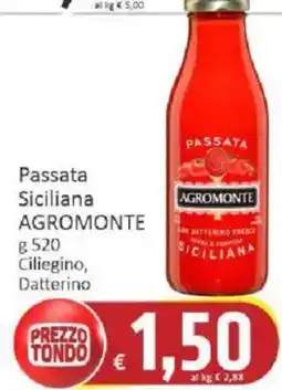 Paghi Poco Passata Siciliana Agromonte offerta