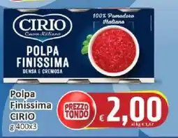 Paghi Poco Polpa Finissima Cirio offerta