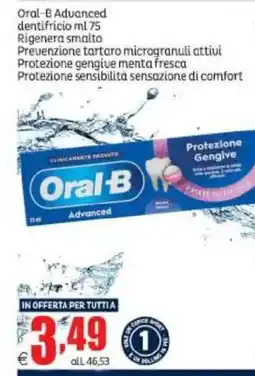 Elite Oral-B Advanced dentifricio offerta