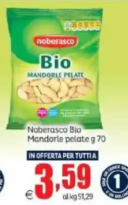 Elite Noberasco Bio Mandorle pelate offerta