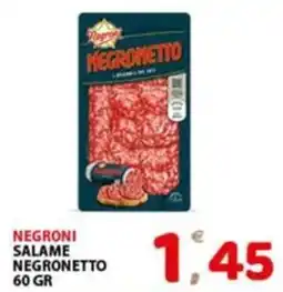 Premium Supermercati Salame Negronetto offerta