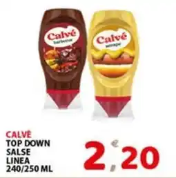 Premium Supermercati Calvé salsa top down offerta