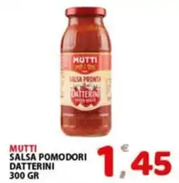 Premium Supermercati Mutti salsa pomodori datterini offerta