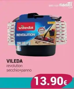 Tigotà Vileda revolution secchio+panno offerta