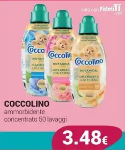 Tigotà Coccolino ammorbidente concentrato offerta