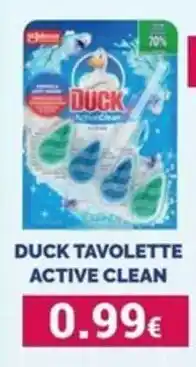Tigotà Duck tavoletta active clean offerta