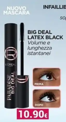 Tigotà L'Oréal Paris Paradise Big Deal Latex Black offerta
