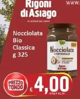 Paghi Poco Nocciolata Bio Classica Rigoni di Asiago offerta