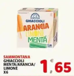 Premium Supermercati Sammontana Ghiaccioli Menta/Arancia/Limone offerta