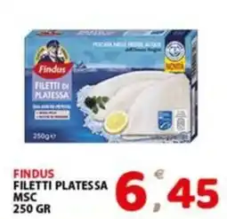 Premium Supermercati Findus filetti platessa offerta