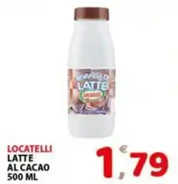 Premium Supermercati Locatelli latte al cacao offerta