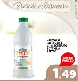 Premium Supermercati Parmalat Latte Zymil offerta
