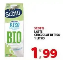 Mio Market Scotti latte chiccolat di riso offerta