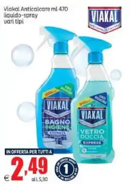 Elite Viakal Anticalcare liquido-spray offerta
