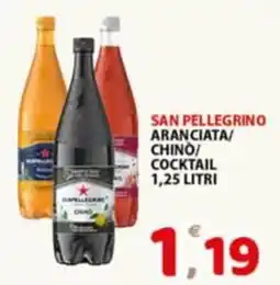Premium Supermercati San Pellegrino aranciata/chino/cocktail offerta